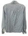 Buck Mason Size S Blue & White Cotton & Tencel Striped Button Up Long Sleeve Top Blue & White / S
