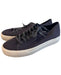 Vince Shoe Size 9.5 Navy Canvas Low Top Lace Up Sneaker Shoes Navy / 9.5