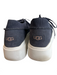 Ugg Shoe Size 9.5 Navy Blue Suede Loafer Platform Round Toe Low Top Shoes Navy Blue / 9.5