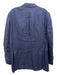 Suitsupply Blue Linen Solid Patch Pocket 2 Button Men's Blazer 40