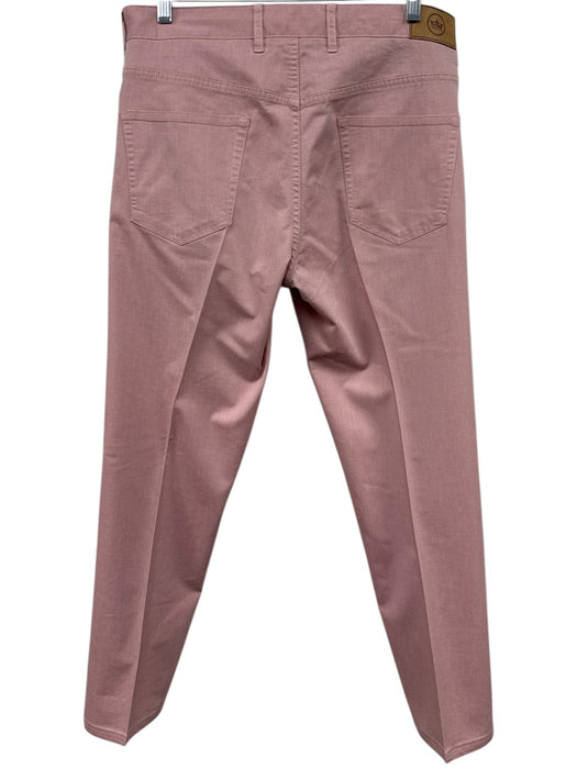 Peter Millar Size 33 Pink Cotton Blend Solid Khakis Men's Pants Pink / 33