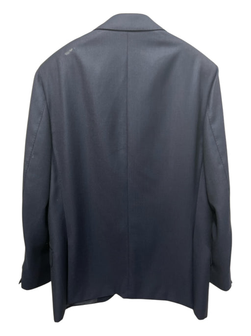 Suitsupply AS IS Navy Wool Blend Solid 2 Button Men's Suit Navy / 50