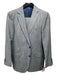 Suitsupply Gray Linen Blend Solid 2 Button Men's Suit Gray / 40