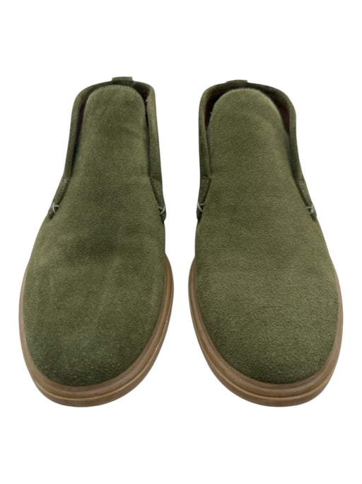 Peter Millar Shoe Size 8 Green Suede Solid Boot Men's Shoes Green / 8