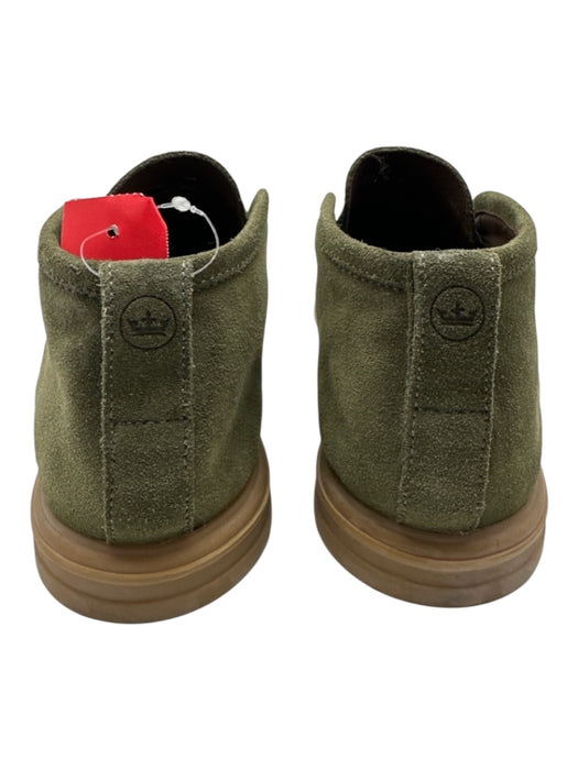 Peter Millar Shoe Size 8 Green Suede Solid Boot Men's Shoes Green / 8