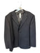 Giorgio Armani Black Wool & Cashmere Blend 2 Buttons Men's Blazer 52