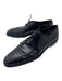 Ferragamo Shoe Size 10 Black Leather Solid Lace Up Dress Men's Shoes 10