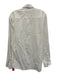 Zegna AS IS Size 16 White Cotton Solid Spread Collar Button up Long Sleeve Shirt White / 16