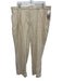 Polo Size 38 Beige Linen Blend Solid Dress Men's Pants Beige / 38