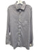Peter Millar Size 18 Purple & White Synthetic Plaid Button Up Long Sleeve Shirt Purple & White / 18