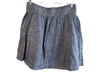 Caslon Size XS Blue Cotton Elastic Waist Pockets Above knee Skirt Blue / XS