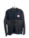 Level Wear NWT Size L Black & Gray Polyester Atlanta Hawks Full Zip Men's Jacket Black & Gray / L