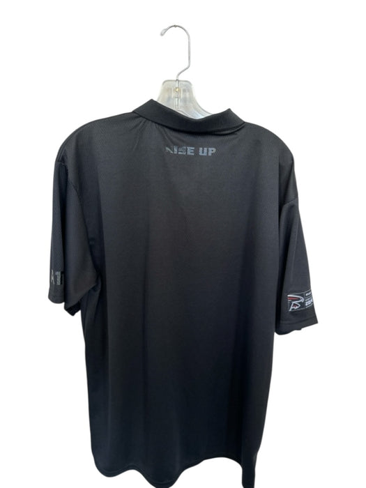 Falcons Size L Black & Red Polyester Falcons Logo Athletic Men's Polo Black & Red / L