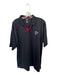 Falcons Size L Black & Red Polyester Falcons Logo Athletic Men's Polo Black & Red / L