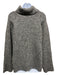 Mate Size M/L Gray Super Fine Alpaca & Organic Cotton Rib Knit Sweater Gray / M/L