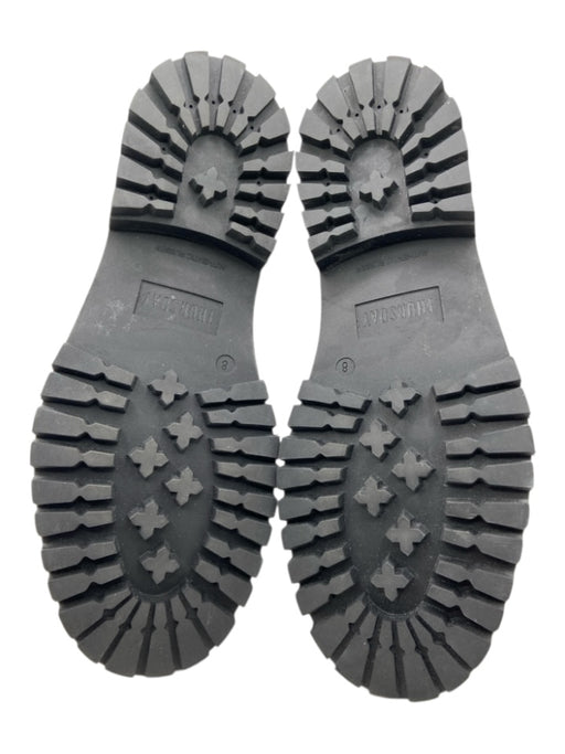 Thursday Shoe Size 8 Dark Brown Patent Leather Slip On Chunky Loafers Dark Brown / 8