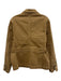 Wies Made Size M Brown Cotton Long Sleeve Button Up Pockets Work Jacket Brown / M