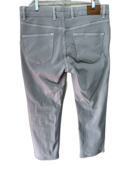 Peter Millar Size 34 Gray Cotton Blend Solid Jean Men's Pants Gray / 34
