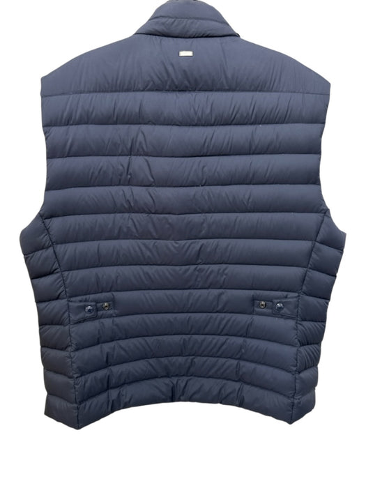 Polo AS IS Size XL Navy Blue Nylon Solid Puffer Men's Vest Navy Blue / XL