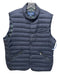 Polo AS IS Size XL Navy Blue Nylon Solid Puffer Men's Vest Navy Blue / XL