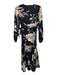 Hutch Size XXS beige, pink, black Polyester Long puff sleeve Floral Print Dress beige, pink, black / XXS
