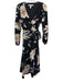 Hutch Size XXS beige, pink, black Polyester Long puff sleeve Floral Print Dress beige, pink, black / XXS