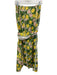 Here Comes The Sun Size S White, Green, Yellow Cotton & Polyester Lemons Dress White, Green, Yellow / S