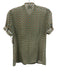 The Shirt Rochelle Behrens Size XS Green, Yellow & White Polyester Skirt Set Green, Yellow & White / XS