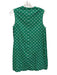 LaRoque Size XS Green & White No Fabric Tag Sleeveless Printed Shift Dress Green & White / XS