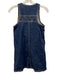 Pilcro Size XXS Dark Wash Cotton Denim Contrast Stitching Button Up Mini Dress Dark Wash / XXS