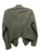 BlankNYC Size XS Olive Green Polyester Faux Suede Draped Front Jacket Olive Green / XS