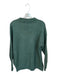 &merci Size S Green Wool Blend Long Sleeve Mock Neck Knit Sweater Green / S