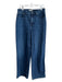 Madewell Size 28 Dark Wash Cotton High Rise 5 Pocket Belt loops Wide Leg Jeans Dark Wash / 28