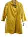 Doncaster Size Est Small Yellow Cotton Gold Buttons Pockets high neck Top Yellow / Est Small