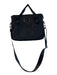 Marc By Marc Jacobs Black Nylon Top Zipper 2 handles Adjustable Strap Laptop Bag Black / Medium