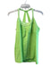Lululemon Size 12 Neon Green No Fabric Tag Round Neck Built in Bra Tank Top Neon Green / 12