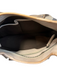 Burberry Beige, Tan & Brown Coated Canvas Smoked Check Curved Leather Trim Bag Beige, Tan & Brown / Medium