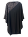 Tom & Linda Platt Size 6 Black No Fabric Tag Back Zip Sequins Lined Dress Black / 6