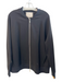 Lafayette 148 Size XL Black Viscose Blend Zip Up Long Sleeve Side Pockets Jacket Black / XL