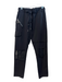 Brand Bazar Size Est Small Black Viscose Drawstring Waist Patches Pants Black / Est Small
