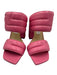 Jimmy Choo Shoe Size 40 Bubblegum Pink Leather Quilted Square Toe Sandals Bubblegum Pink / 40