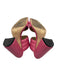 Jimmy Choo Shoe Size 40 Bubblegum Pink Leather Quilted Square Toe Sandals Bubblegum Pink / 40