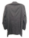 Eileen Fisher Size PM Dark Brown Linen Mock Neck Long Sleeve Snaps Jacket Dark Brown / PM