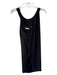 Rebecca Taylor Size 4 Black Faux Diamonds Criss Cross Sleeveless Dress Black / 4