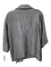 Eileen Fisher Size S Charcoal Gray Silk & Acrylic Taffeta Textured Jacket Charcoal Gray / S