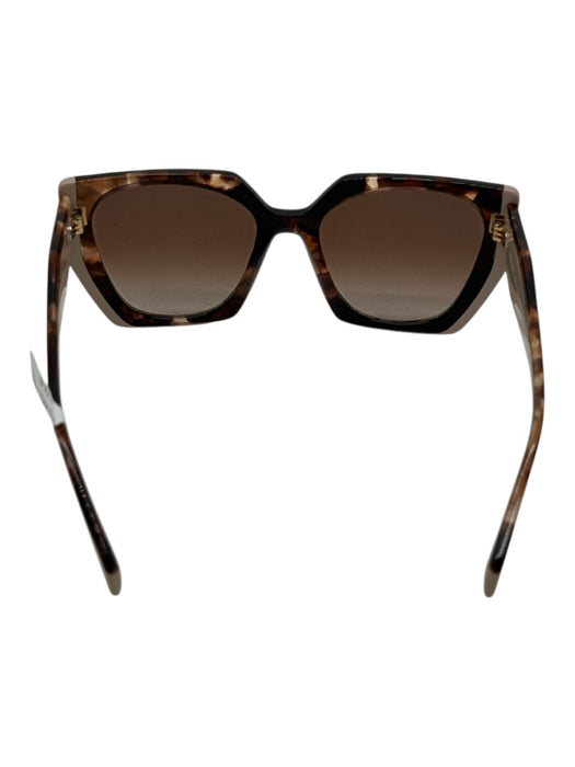 Prada Acetate Fabric Block Square Gradient Lens Sunglasses