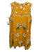 By Anthropologie Size 16 Yellow, White, Green Cotton Sleeveless Dress Yellow, White, Green / 16