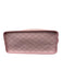MCM Pink & White Coated Canvas Shoulder Strap Logo Gold Hardware Tote Bag Pink & White / Medium