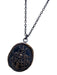 Pyrrha Gunmetal & Gold 925 Sterling Silver Chain Pendant Talisman Necklace Gunmetal & Gold