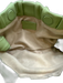Elleme Mint Green Leather Gathered Magnetic Close Twisted shoulder bag Bag Mint Green / Small
